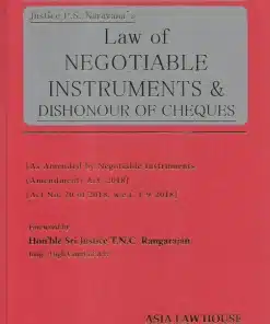 ALH's Law of Negotiable Instruments and Dishonour of Cheques by P.S. Narayana - 14th Edition 2024
