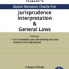 Taxmann's Quick Revision Charts For Jurisprudence Interpretation & General Laws by Kalyani Shirode for Dec 2022