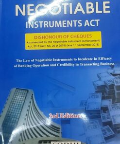 Sodhi's Negotiable Instrument Act by Sarkar - 3rd Edition 2023