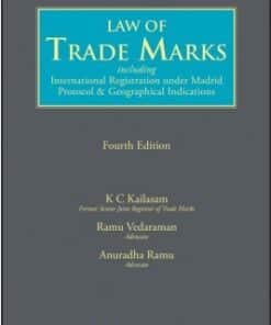 Lexis Nexis’s Law of Trade Marks by K C Kailasam - 4th Edition 2017