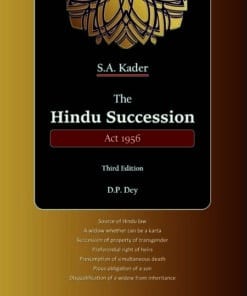 ELH’s The Hindu Succession Act, 1956 by S.A. Kader - 3rd Edition 2022