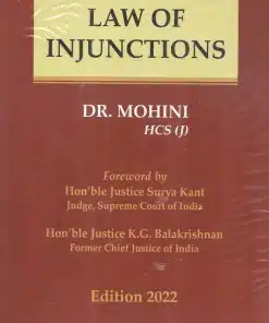 Whitesmann's Law of Injunctions by Dr. Mohini - 1st Edition 2022