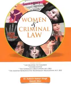 Vinod Publication's Women and Criminal Law by Rakesh Kumar Singh - Edition 2023