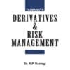 Taxmann's Derivatives & Risk Management by R.P. Rustagi - Reprint Edition 2022