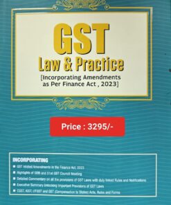 LMP's GST Law & Practice by CA Manoj Kumar Goyal - 4th Edition 2023