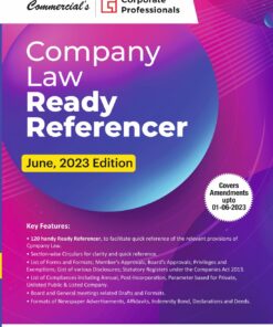 Commercial's Company Law Ready Referencer by Corporate Professional