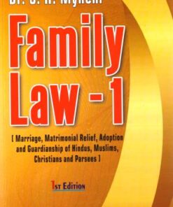 ALH's Family Law 1 by Dr. S.R. Myneni - 1st Edition 2022
