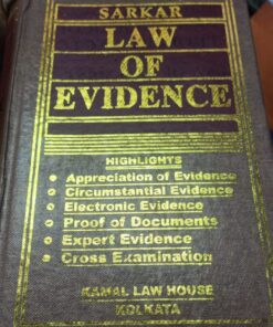 KLH's Law of Evidence by Sarkar - 1st Edition 2022