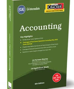 Taxmann's Cracker - Accounting by Parveen Sharma for Nov 2023 Exams