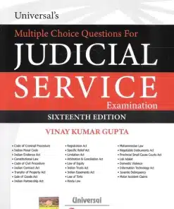 Universal's Multiple Choice Questions for Judicial Service Examination by Vinay Kumar Gupta - 16th Edition 2023