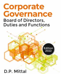 Commercial's Corporate Governance - Board of Directors, Duties And Functions by D.P. Mittal - 1st Edition 2022