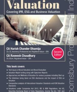 Bloomsbury's A Comprehensive Guide on Valuation by Raveesh Chaudhary & Harish Chander Dhamija - 2nd Edition 2022