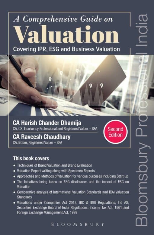 Bloomsbury's A Comprehensive Guide on Valuation by Raveesh Chaudhary & Harish Chander Dhamija - 2nd Edition 2022