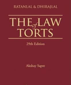 Lexis Nexis's The Law of Torts by Ratanlal & Dhirajlal - 29th Edition 2022