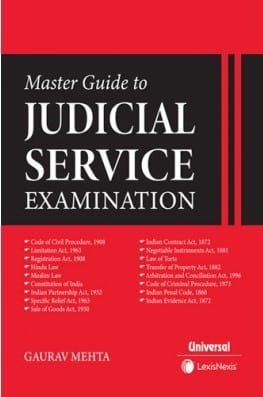 Lexis Nexis's Master Guide to Judicial Service Examinations by Gaurav Mehta - 1st Edition 2022