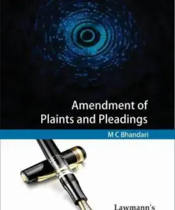 KP's Amendments in Plaints and Pleadings by MC Bhandari