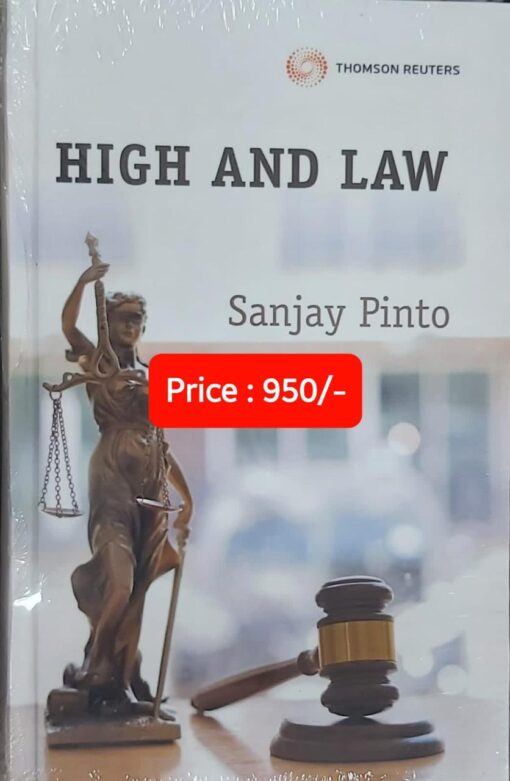 Thomson's High and Law by Sanjay Pinto - 1st Edition 2022