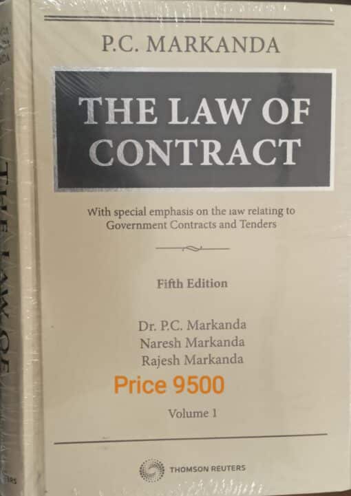 Thomson's The Law of Contract by P C Markanda - 5th Edition 2022