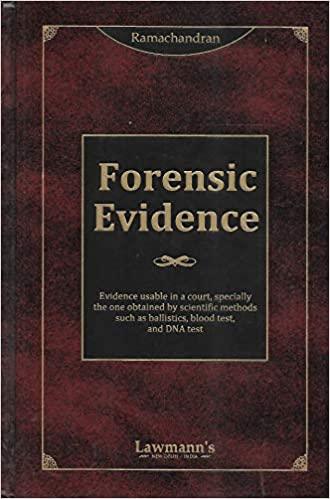 KP's Forensic Evidence by Ramchandran - Edition 2023