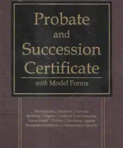 KP's Probate and Succession Certificate with Model Forms by M L Bhargava - Edition 2023