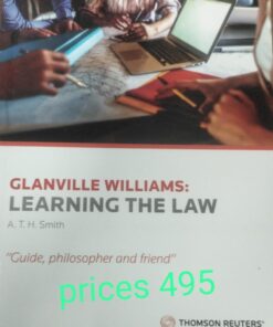 Sweet & Maxwell's Learning the law by Glanville Williams - South Asian Reprint