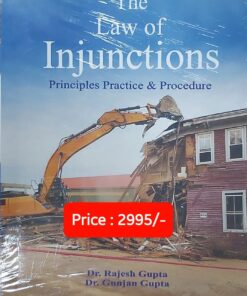 Vinod Publication's The Law of Injunctions - Principles Practice & Procedure by Dr. Rajesh Gupta - Edition 2022