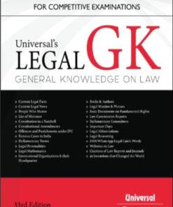 Lexis Nexis's Legal GK (General Knowledge on Law) for Competitive Examinations by Universal