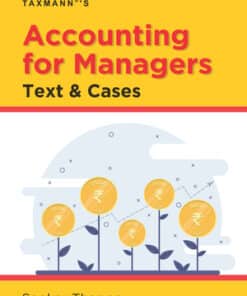 Taxmann's Accounting for Managers | Text & Cases by Sankar Thappa - 1st Edition September 2022