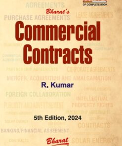 Bharat's Commercial Contracts by R. Kumar - 5th Edition 2024