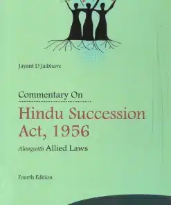 KP's Hindu Succession Act , 1956 Alongwith Allied Laws by Jayant D. Jaibhave - 4th Edition 2023