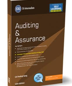 Taxmann's Auditing & Assurance by Pankaj Garg for Nov 2023 Exams