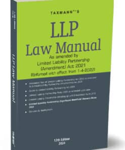 Taxmann's LLP Law Manual - 12th Edition January 2024