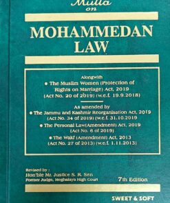 Sweet & Soft's Mulla on Mohammedan Law - 7th Edition 2024