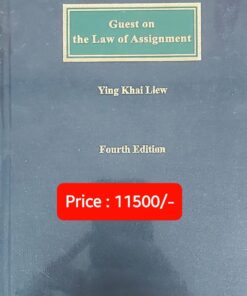 Sweet & Maxwell's Guest on The Law of Assignment by Ying Khai Liew - South Asian Reprint of the 4th Edition