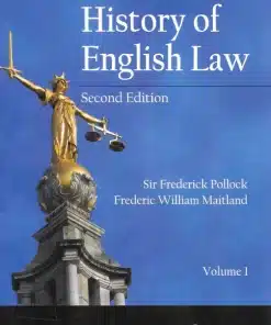 LJP's The History of English Law (In 2 Volume) by Sir Frederick Pollock - 2nd Edition 2022