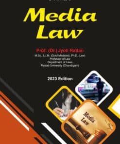 Bharat's Media Law by Dr. Jyoti Rattan - 1st Edition 2023