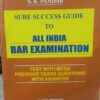 Lawpoint's Sure Success Guide to All India Bar Examination by S K Pandab - Edition 2023