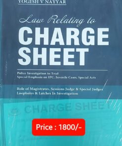Vinod Publication's Law relating to Charge Sheet by Yogesh V Nayyar - Edition 2023