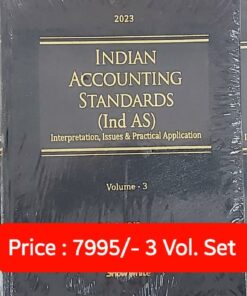 Snow white's Indian Accounting Standards (Ind AS) (3 Volumes) by Dolphy D’Souza - Edition 2023.