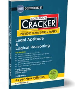 Taxmann's Cracker - Legal Aptitude & Logical Reasoning by K.M. Bansal for June 2024