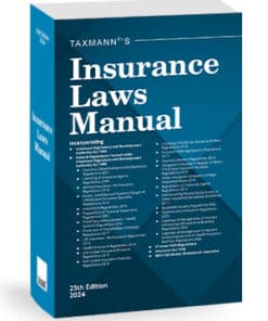 Taxmann's Insurance Laws Manual - 25th Edition January 2024