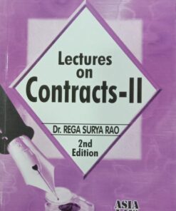 ALH's Lectures on Contract-II by Dr. Rega Surya Rao