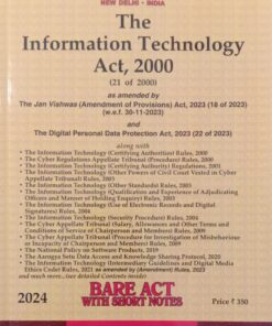 Lexis Nexis’s The Information Technology Act, 2000 (Bare Act) - 2024 Edition