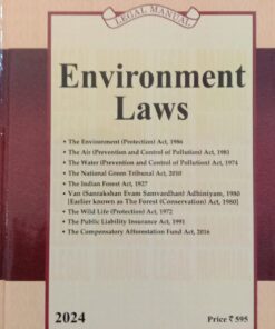 Lexis Nexis’s Environment Laws (Acts only) (Pocket size) (Legal Manual) - 2024 Edition