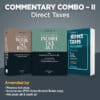 Taxmann's COMMENTARY COMBO – II for Direct Taxes—Master Guide to Income Tax Act and Rules & Direct Taxes Law & Practice | Finance Act 2025 | IT (Fifth-Amdt.) Rules 2025 | Set of 3 Books