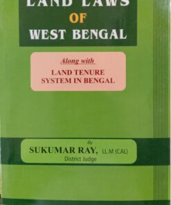 TNL's Land laws of West Bengal by Sukumar Ray - 1st Edition 2022