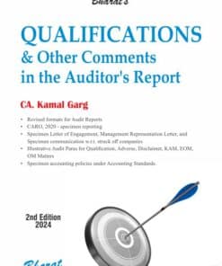 Bharat's QUALIFICATIONS & Other Comments in the Auditor’s Report by CA. Kamal Garg