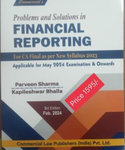 Commercial's Problems and Solutions in Financial Reporting by Parveen Sharma for May 2024