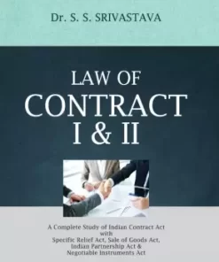 CLP's Law of Contract - I & II by S. S. Srivastava - 7th Edition 2023