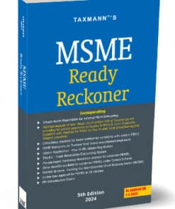 Taxmann's MSME Ready Reckoner - 5th Edition 2024